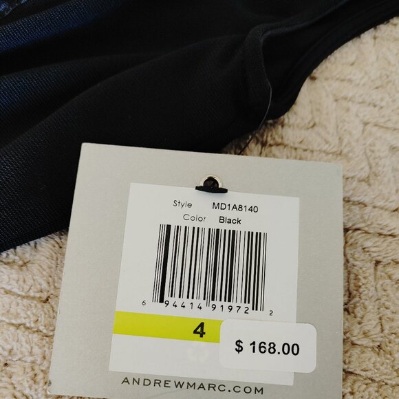 Fabulous Little Black Dress in Size 4 - Marc New York Andrew Marc - NWT - Picture 14 of 16